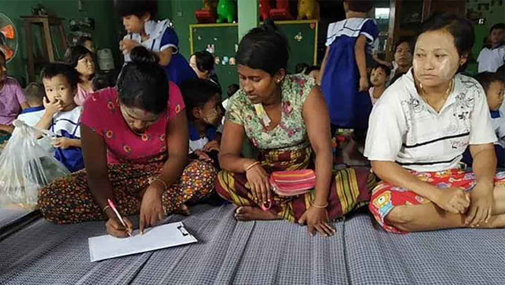 We stand for womenအမျိုးသမီးများလဲ ဦးဆောင်နိုင်ကြပါတယ်