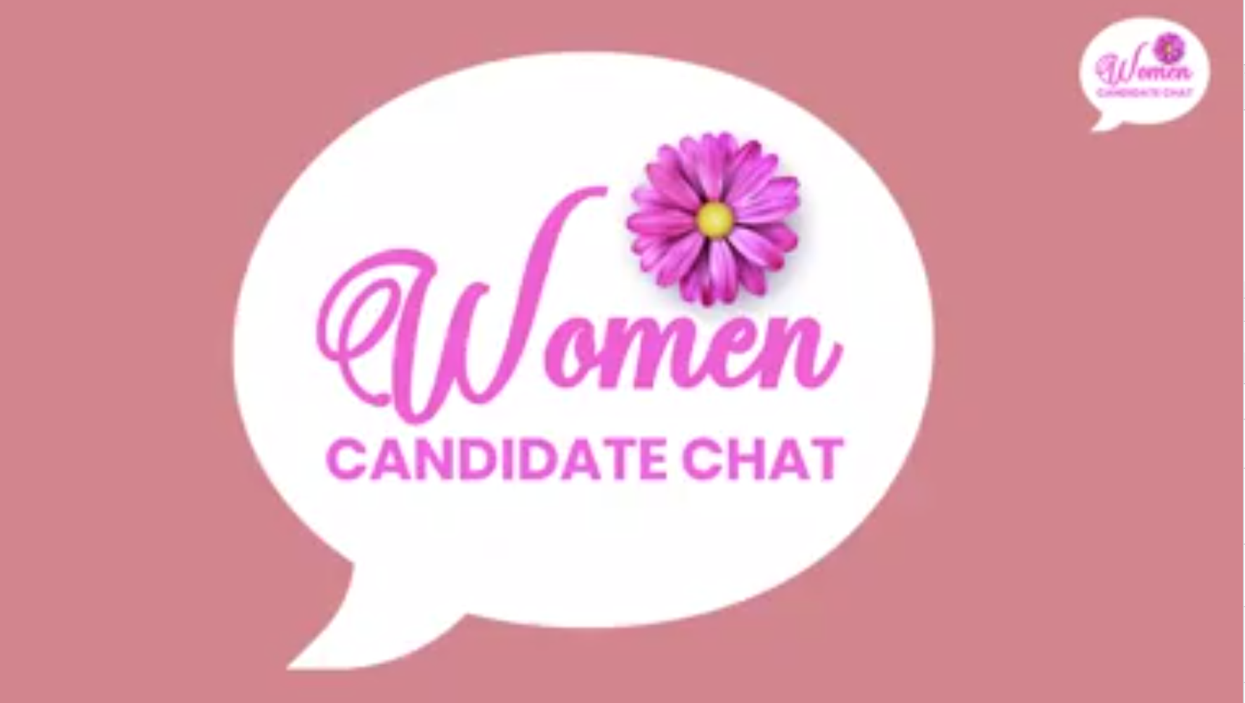 Women Candidate Chat အစီအစဉ် လာပါပြီ…