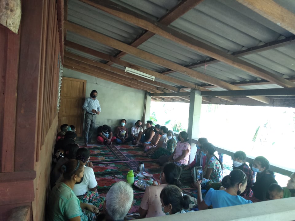 The WLRC held awareness talk on land laws and regulations, natural fertilizer making and use of natural fertilizer