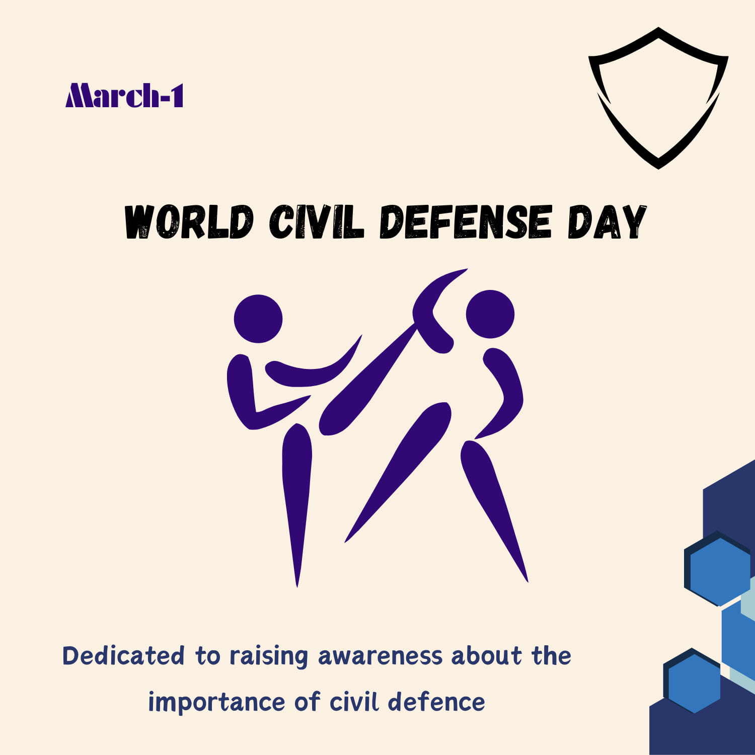 World Civil Defense Day (March1, 2024)