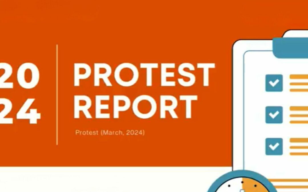 Video Clip on Record of Protests Against the Military (March 2024)