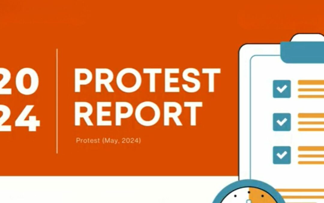 Video Clip on Record of Protests Against the Military (May 2024)